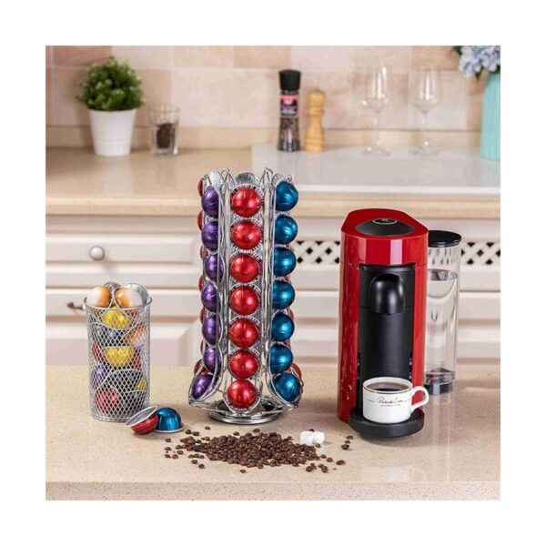 ZCDCP Carrusel de soporte para cápsulas de café giratorio