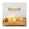 Yute Arpillera Avión Tema Una Silla Alta Banner Boy 1st_5