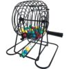 Yuanhe Juego de bingo de lujo incluye jaula de metal 500_2