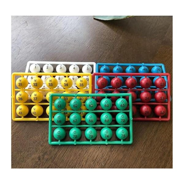 Yuanhe Juego de bingo de lujo incluye jaula de metal 500_6