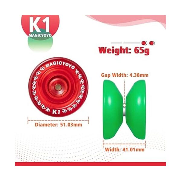 Yoyo Paquete de 2 Yoyo sensible K1 para niños_6
