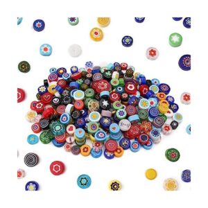 Youway Style Millefiori Cuentas de vidrio pequeñas sin_1