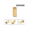 Youme 20 pares de conectores de bala banana dorada de