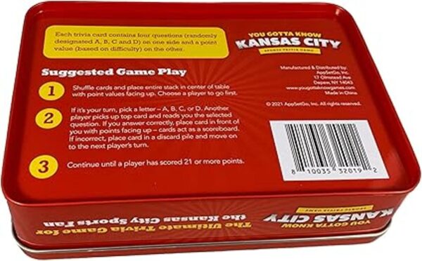 You Gotta Know Kansas City Deportes Trivia Juego_3