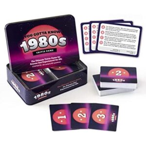 You Gotta Know 1980s Juego de Trivia_1
