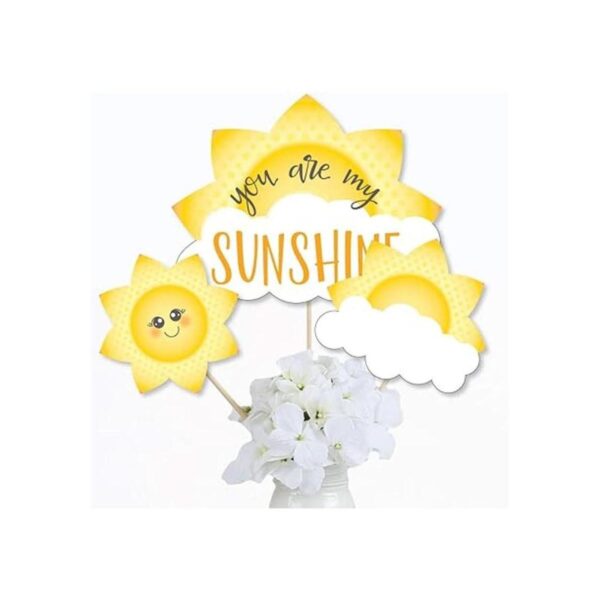 You are My Sunshine Palitos de centro de mesa para baby_2