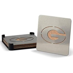 YouTheFan NCAA Boasters Juego de portavasos de 4 piezas_1