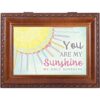 You Are My Only Sunshine Woodgrain Keepsake Caja de música