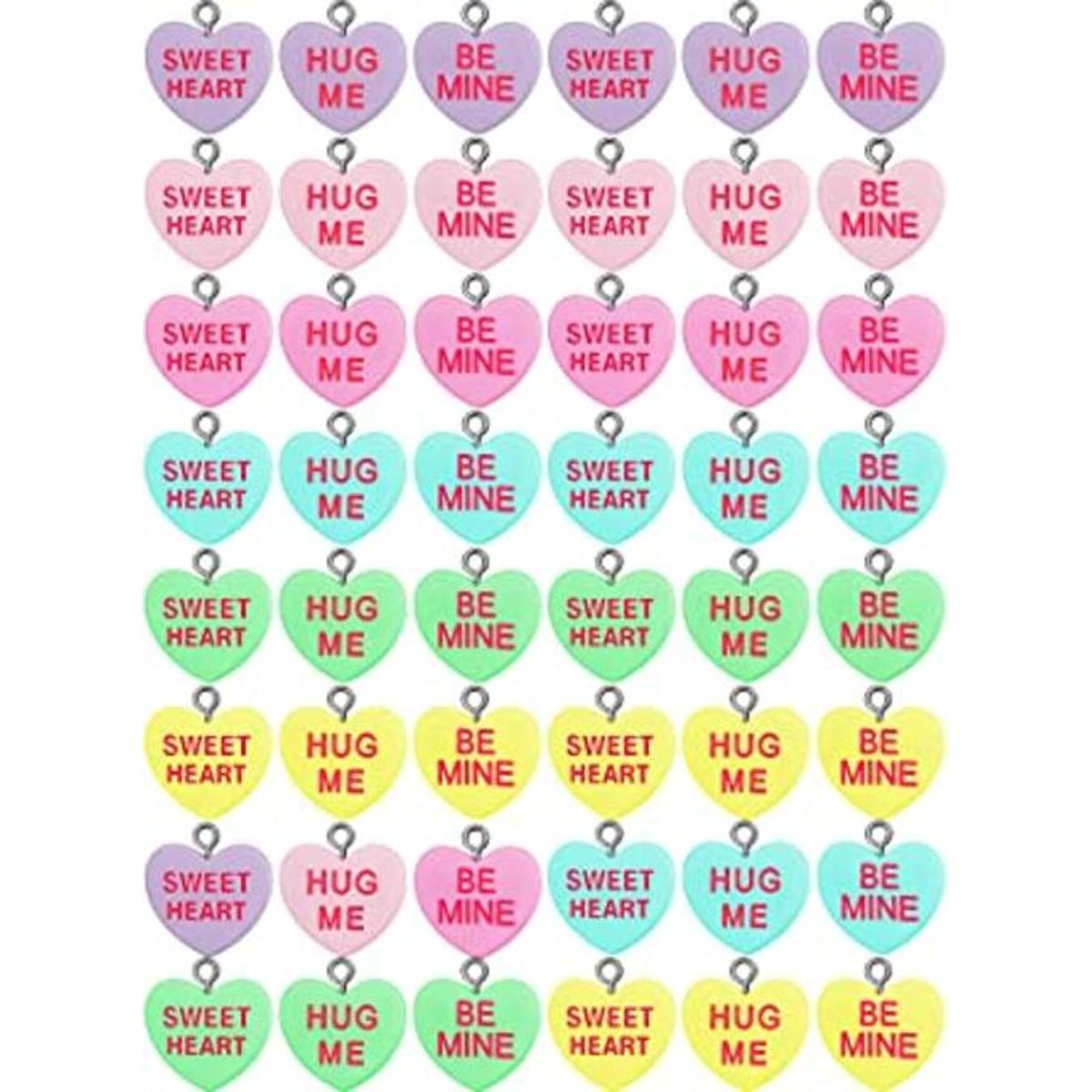 Yookeer 50 dijes de corazón para el día de San Valentín