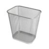 Ybmhome Cubo de basura rectangular de malla de acero con_1