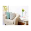 Yeiotsy Fundas de almohada decorativas verde azulado
