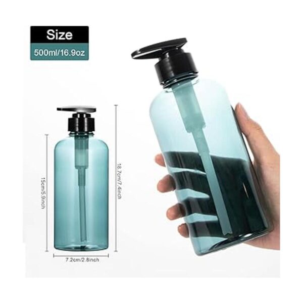 Yebeauty Botella de bomba vacía paquete de 2 botellas de_2