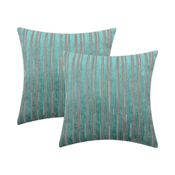 Yeiotsy Fundas de almohada decorativas verde azulado
