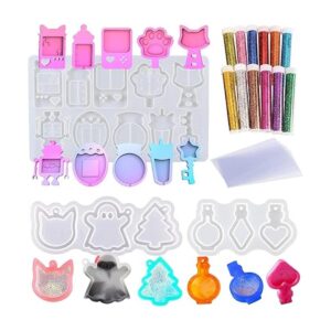 Yayatty Moldes para coctelera de resina paquete de 3
