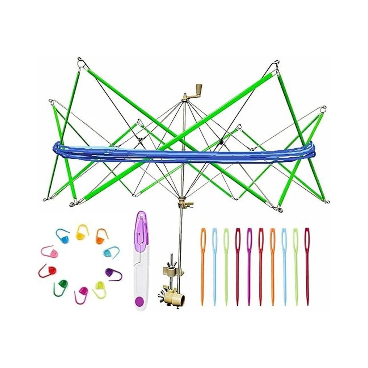Yarn Swift Ovillo de hilo para tejer paraguas para