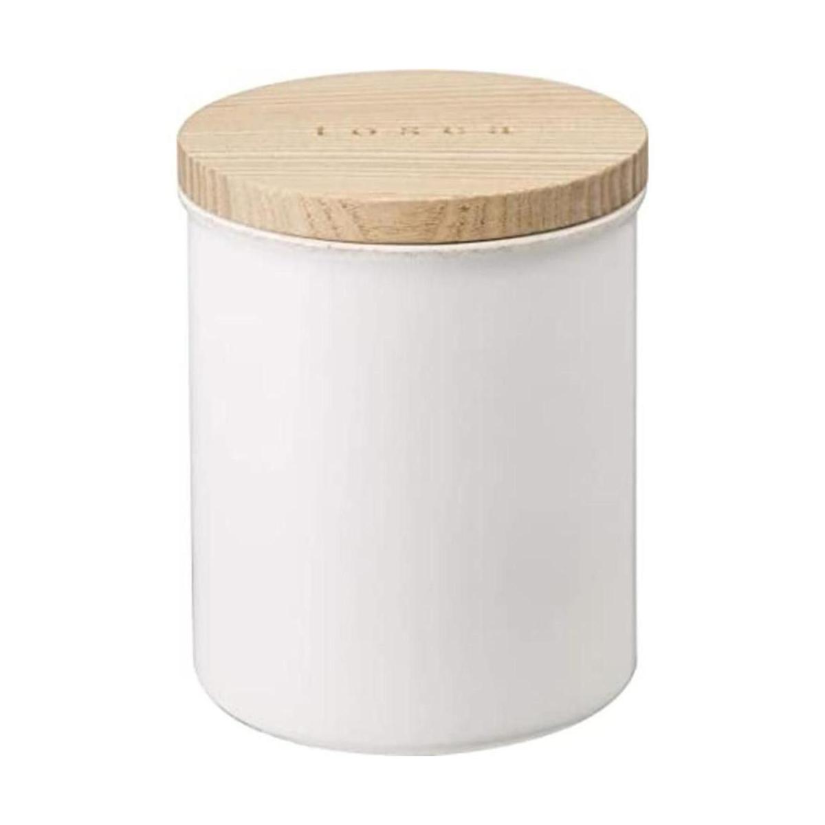 Yamazaki Home Tosca Recipiente de cerámica Organizador
