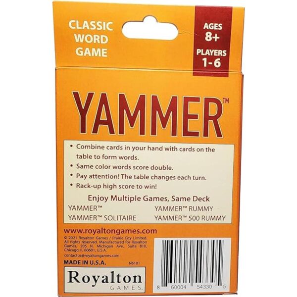 Yammer Juego de cartas clásico de palabras diversión para_2