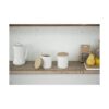 Yamazaki Home Tosca Recipiente de cerámica Organizador