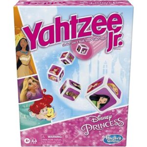 Yahtzee Jr. Disney Princess Edition Juego de mesa para_1