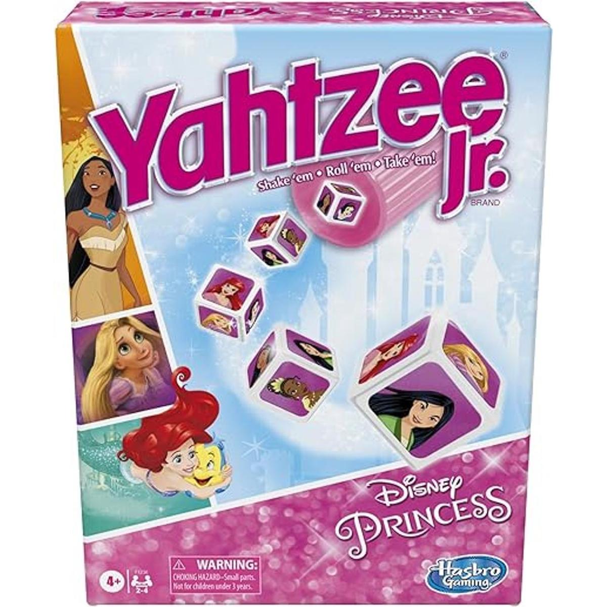 Yahtzee Jr. Disney Princess Edition Juego de mesa para