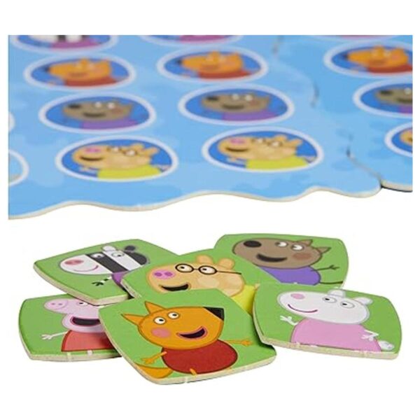 Yahtzee Jr. Juego de mesa Peppa Pig Edition para niños de_5