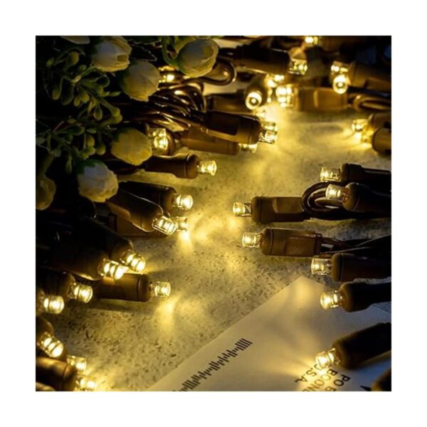 YULETIME Luces LED de Navidad blancas cálidas de 0.197 in_2