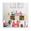 YUJNS Architecture Skyline Collection Juego de_3