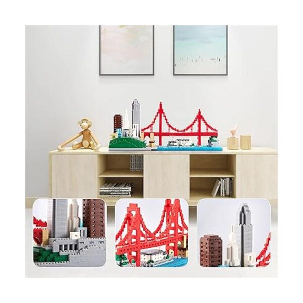 YUJNS Architecture Skyline Collection Juego de_3