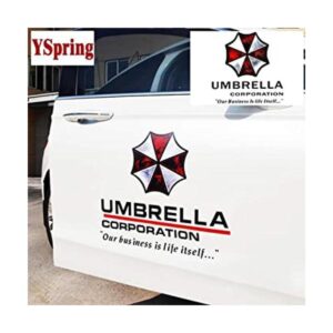 YSpring Resident Evil Calcomanía para cubierta delantera_1