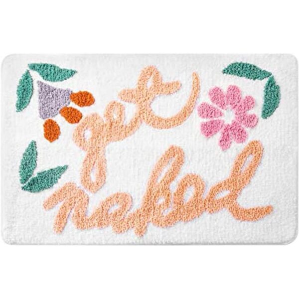 YUELIU Get Naked Alfombra de baño de microfibra suave y