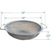 YUEBM Fine Mesh Stainless Steel Paint Strainer Fits a 5_2