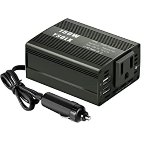 YSOLX Inversor de corriente de 150 W CC 12 V a 110 V AC_1