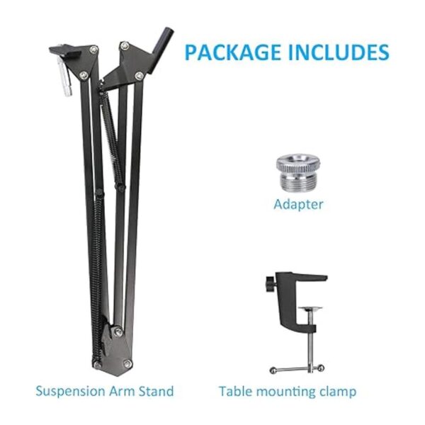 YOUSHARES QuadCast Soporte de brazo ajustable profesional_2