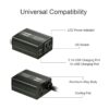 YSOLX Inversor de corriente de 150 W CC 12 V a 110 V AC_3