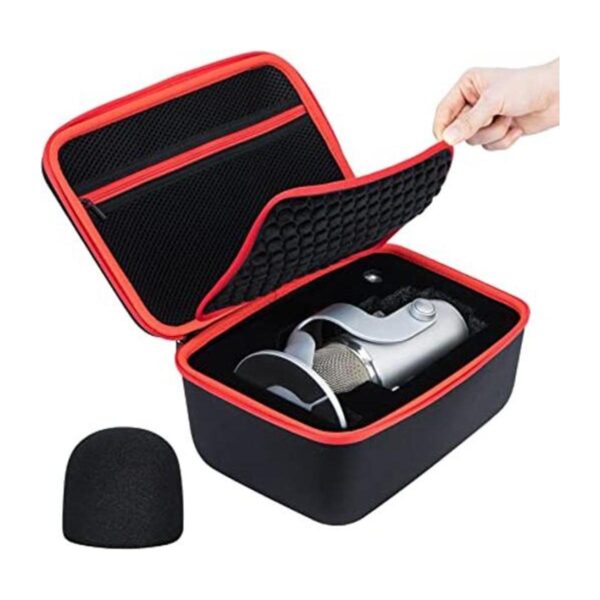 YOUSHARES Funda rígida para micrófono azul Yeti X Yeti_1