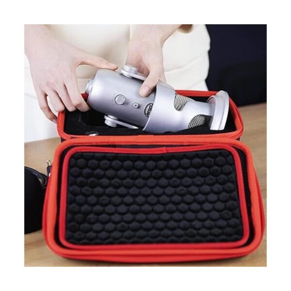 YOUSHARES Funda rígida para micrófono azul Yeti X Yeti_2