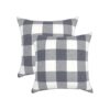 YOUR SMILE Retro Farmhouse Buffalo Tartan Chequer Funda_1