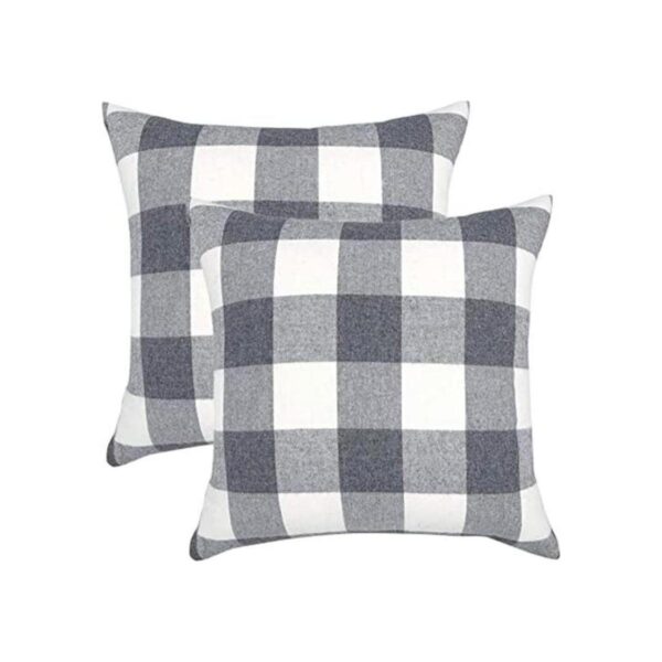 YOUR SMILE Retro Farmhouse Buffalo Tartan Chequer Funda_1