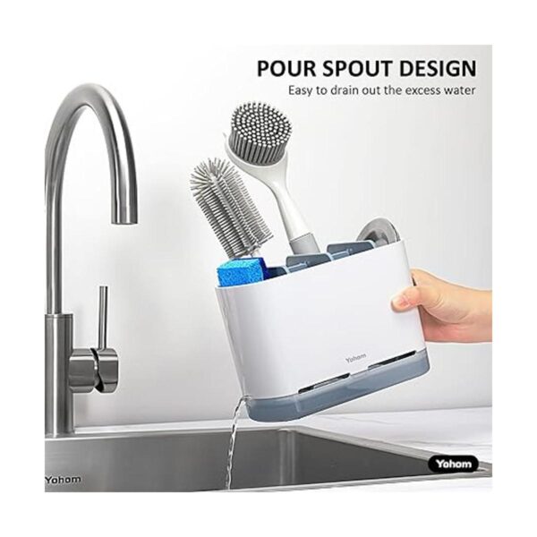 YOHOM Soporte de cepillo de cocina para fregadero de_4