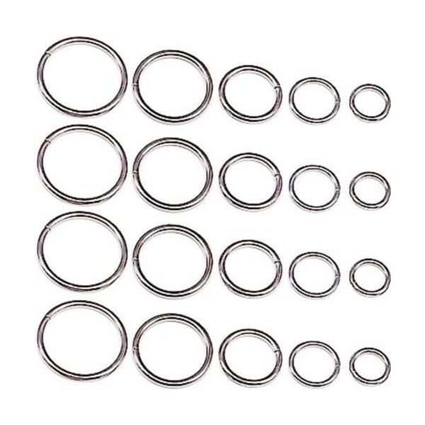 YIXISBest 50 piezas plateadas de metal multiusos para_1