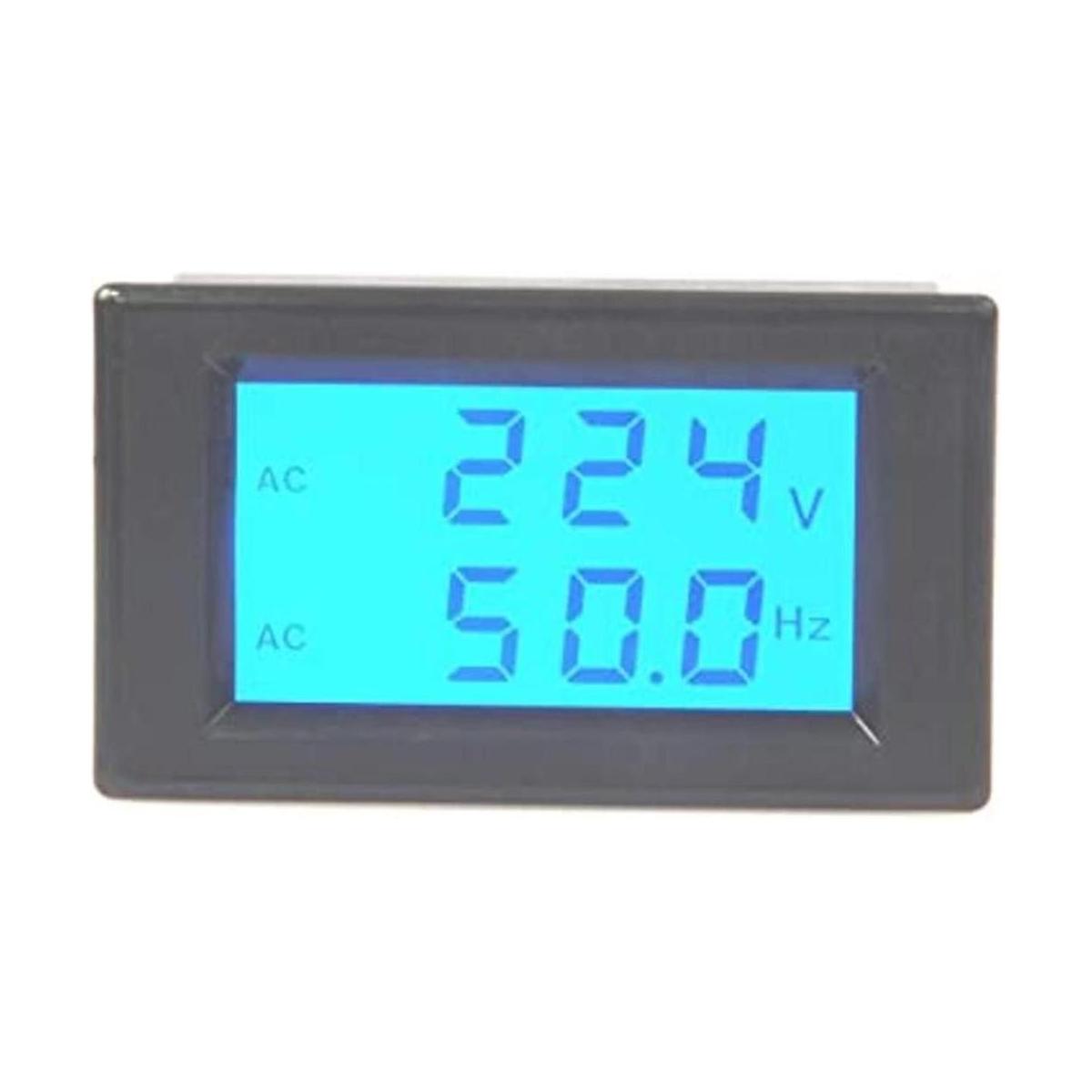 YN Digital AC Voltímetro AC80300V Contador de frecuencia