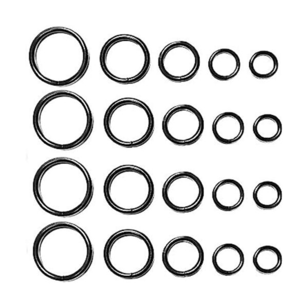 YIXISBest 50 piezas de anillo tórico de metal multiusos_1