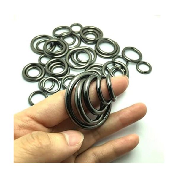 YIXISBest 50 piezas de anillo tórico de metal multiusos_4