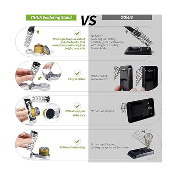 YIHUA 947III Kit de soldador de 60 W temperatura_4