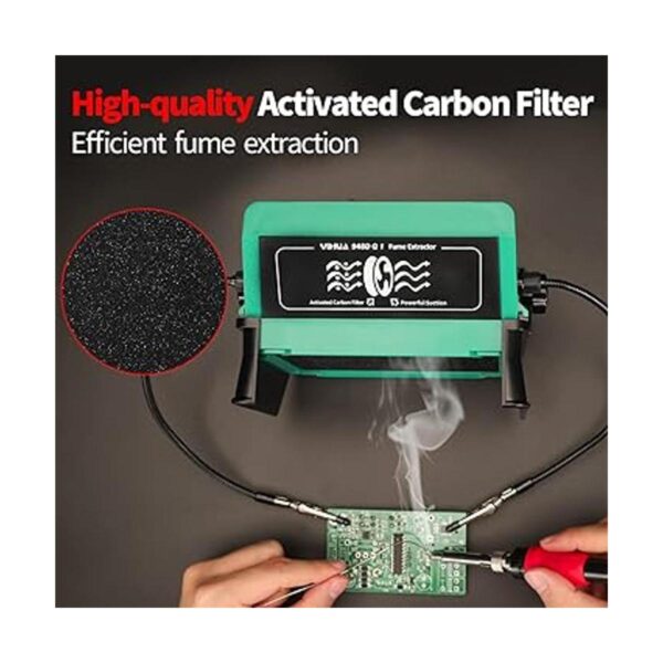 YIHUA 948DQI Extractor de humo de soldadura removedor de_2