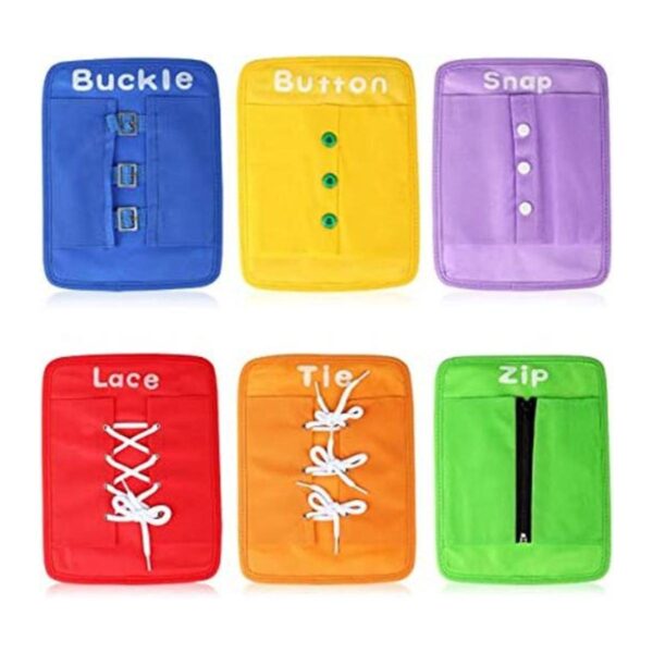 YHZAN Montessori Toys Tabla de habilidades básicas de_1