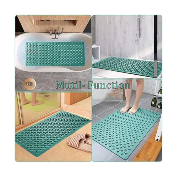 YESIMI Alfombrilla de ducha antideslizante de 40 x 16