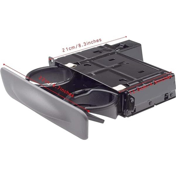 YC3Z2513560CAD Soporte para taza de salpicadero de color_5