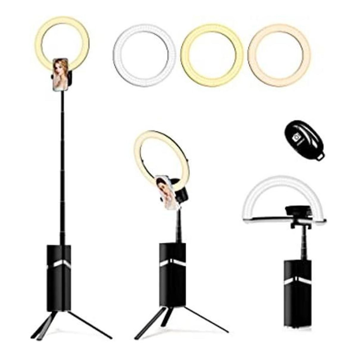 YENDILI Selfie Ring Light with Stand 10 Travel Portable