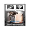 YENUO Diapositivas de cajón de extensión completa de acero_3